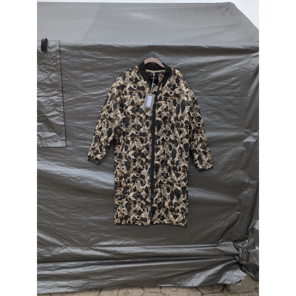 new Camo Everlane The ReNew Long Liner Size Small